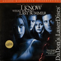 I Know What You Did Last Summer AC-3 WS Rare NEW LaserDisc Horror