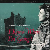 I Know Where I\'m Going! Criterion #237 NEW LaserDisc Hiller Drama