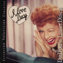 I Love Lucy Criterion LaserDisc Lucille Ball Desi Arnaz