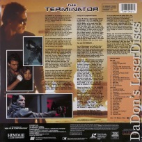 The Terminator THX WS Rare LaserDisc Schwarzenegger Sci-Fi