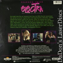 Electra Rare NEW LaserDisc SciFi Thriller Shannon Tweed Katie Griffin