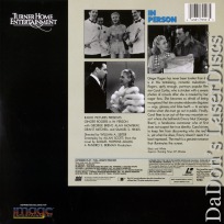 In Person Rare RKO LaserDisc Ginger Rogers George Brent Comedy