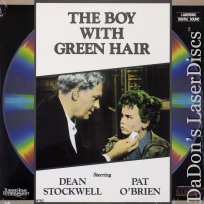 The Boy with Green Hair Rare NEW LaserDisc Stockwell Ryan OBrien Drama