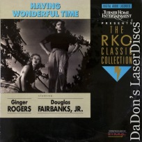 Having Wonderful Time RKO LaserDisc Rogers Fairbanks Comedy