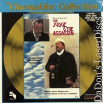 The Judge and the Assassin Widescreen Rare CinemaDisc LaserDisc Thriller
