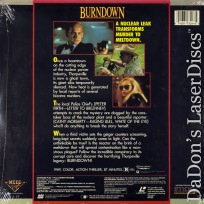 Burndown Dolby Surround Rare NEW LaserDisc Marshall Reardon Thriller