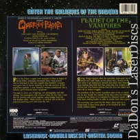 Queen of Blood / Planet of The Vampires Rare LaserDisc Horror