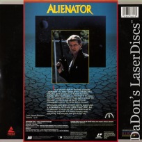 Alienator LaserDisc Dolby Surround Mega-Rare Jan-Michael Vincent Sci-Fi