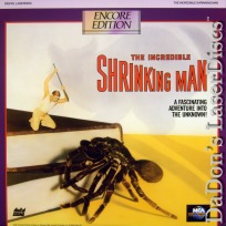 The Incredible Shrinking Man +CAV NEW Encore LaserDisc Sci-Fi