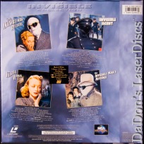 The Invisible Collection Rare NEW LaserDisc Box-set 4 Movies! Sci-Fi