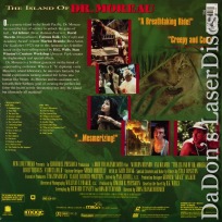 The Island of Dr. Moreau AC-3 WS LaserDisc Brando Horror