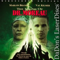 The Island of Dr. Moreau AC-3 WS LaserDisc Brando Horror