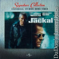 The Jackal AC-3 THX WS LaserDisc Signature Collection Thriller *CLEARANCE*