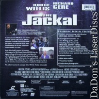 The Jackal AC-3 THX WS NEW Rare LaserDisc Signature Collection Thriller