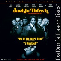 Jackie Brown AC-3 WS Rare LaserDisc Grier Jackson Fonda DeNiro Thriller