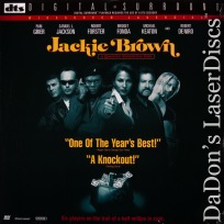 Jackie Brown DTS WS Rare LaserDisc Grier Jackson Fonda De Niro Thriller