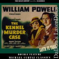 Kennel Murder Case / Santa Fe Trail Roan LaserDisc Rare NEW Mystery