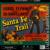 Kennel Murder Case / Santa Fe Trail Roan LaserDisc Rare NEW Mystery