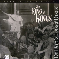 The King of Kings 1927 Silent Criterion #152 DeMille LaserDisc Silent *CLEARANCE*
