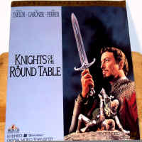 Knights of the Round Table DSS WS LaserDisc Taylor Gardner Adventure