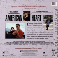 American Heart Dolby Surround Rare NEW LaserDisc Drama