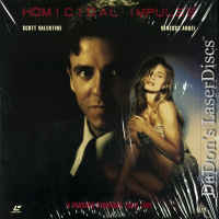 Homicidal Impulse Rare LaserDisc Vanessa Angel Scott Valentine Thriller