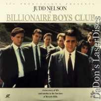 The Billionaire Boys Club Rare NEW LaserDisc Judd Nelson Shirley Knight Drama