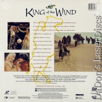 King of the Wind Dolby Surround Rare LaserDisc NEW Finlay Hawthorne Adventure