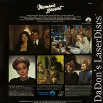 Mommie Dearest Rare LaserDisc Dunaway Forrest Drama