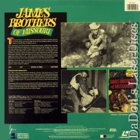 James Brothers of Missouri Rare NEW LaserDisc Cliffhanger Serials Western