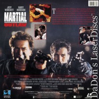 Martial Outlaw Rare LaserDisc Jeff Wincott Vladimir Skomarovsky Mafia Action