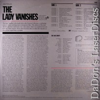 The Lady Vanishes Criterion #4 LaserDisc Hitchcock Mystery