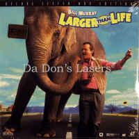 Larger Than Life AC-3 WS NEW LaserDisc Murray Comedy