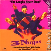3 Ninjas Dolby Surround Rare LaserDisc Action