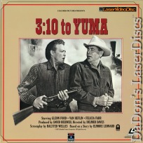 3:10 to Yuma 1957 Rare LaserDisc Farr Western