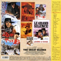 The Great Silence Widescreen Mega-Rare Japan Only LaserDisc Western