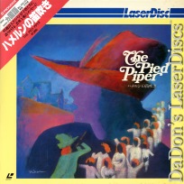 The Pied Piper Widescreen Mega-Rare LaserDisc Japan Only Cormack Drama