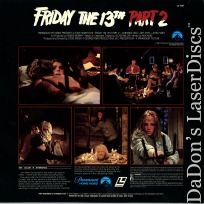 Friday the 13th Part 2 Mega-Rare LaserDisc Horror