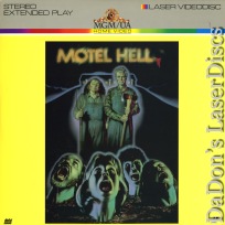 Motel Hell Rare LaserDisc Wolfman Jack Horror