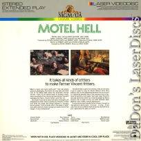 Motel Hell Rare LaserDisc Wolfman Jack Horror