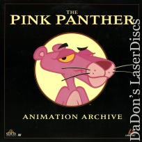 Pink Panther Animation Archive NEW LaserDisc Animation