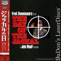 The Day of the Jackal Widescreen Mega-Rare Japan Only LaserDisc Mystery