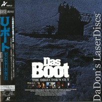 Das Boot AC-3 UNCUT Widescreen NEW Rare Japan LaserDisc Drama