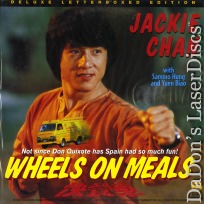 Wheels on Meals Rare LaserDisc NEW Jackie Chan