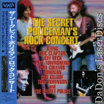 Secret Policeman\'s Rock Concert Rare NEW Music Japan LaserDisc