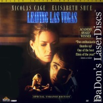 Leaving Las Vegas DSS WS Unrated Rare LaserDisc Cage Psychological Drama