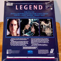 Legend Rare LaserDisc Tom Cruise Tim Curry Sci-Fi
