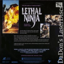 Lethal Ninja Rare NEW LaserDisc Kettle Webb Action