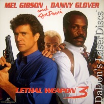 Lethal Weapon 3 DSS WS LaserDisc Gibson Glover Pesci Action