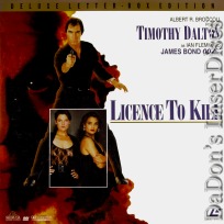 Licence To Kill WS Remastered LaserDisc 007 James Bond Dalton Spy Action
